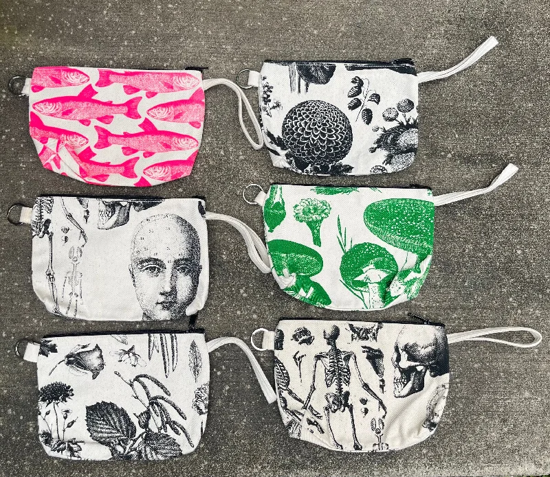 Canvas Makeup Bag (multiple options)