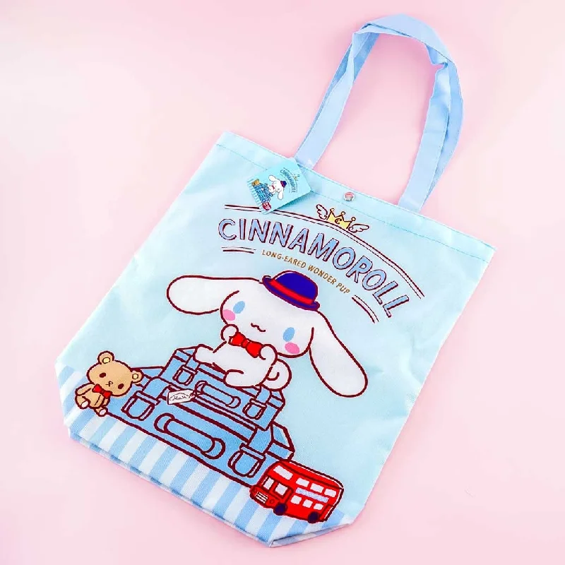 women's tote bag with chic style -Cinnamoroll Travel Tote Bag