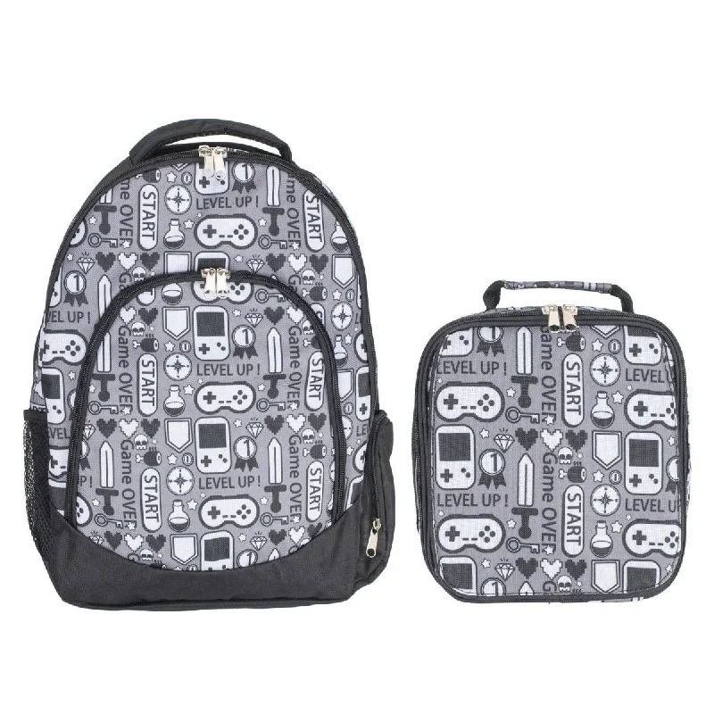 Gamer Backpack & Lunchbag Set