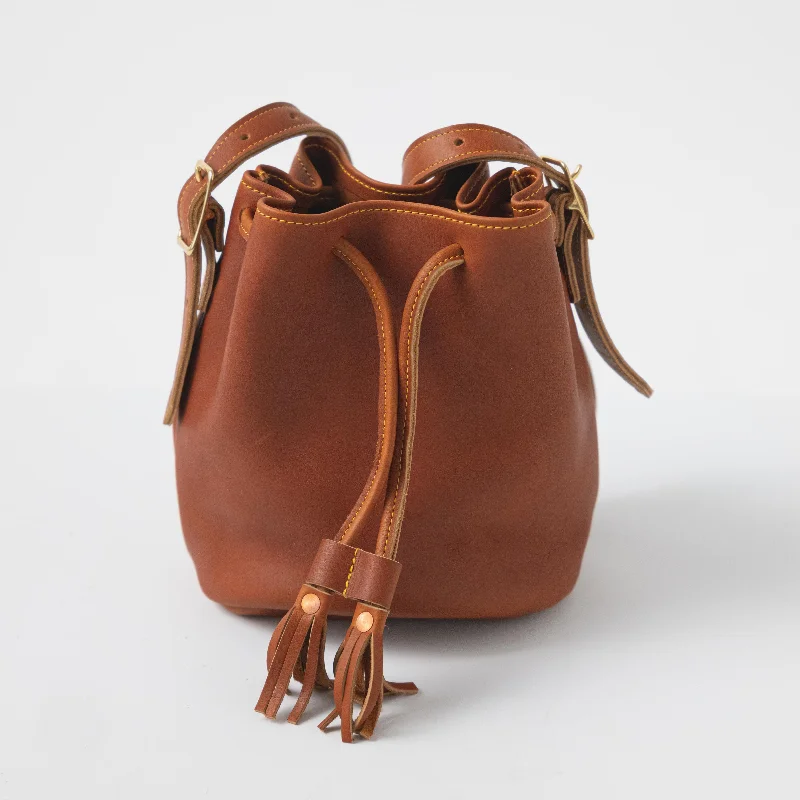 women's bucket bag with elegant top handles -Cypress Bucket Bag