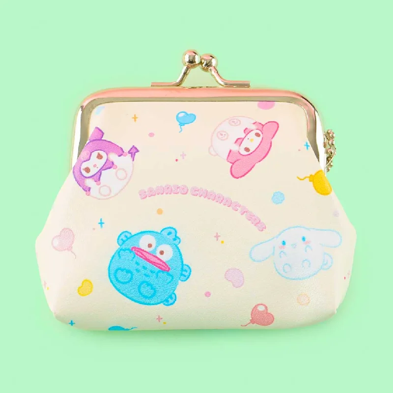 women's wallet with sleek shape -Sanrio Characters Puffy Coin Purse