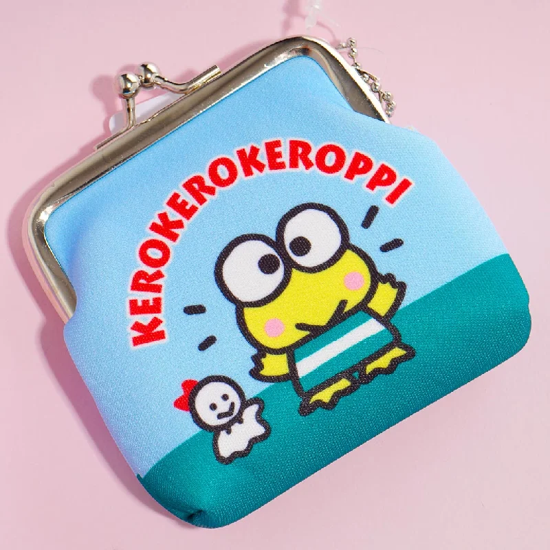 women's wallet with geometric design -Keroppi & Teruteru Nostalgic Series Coin Purse