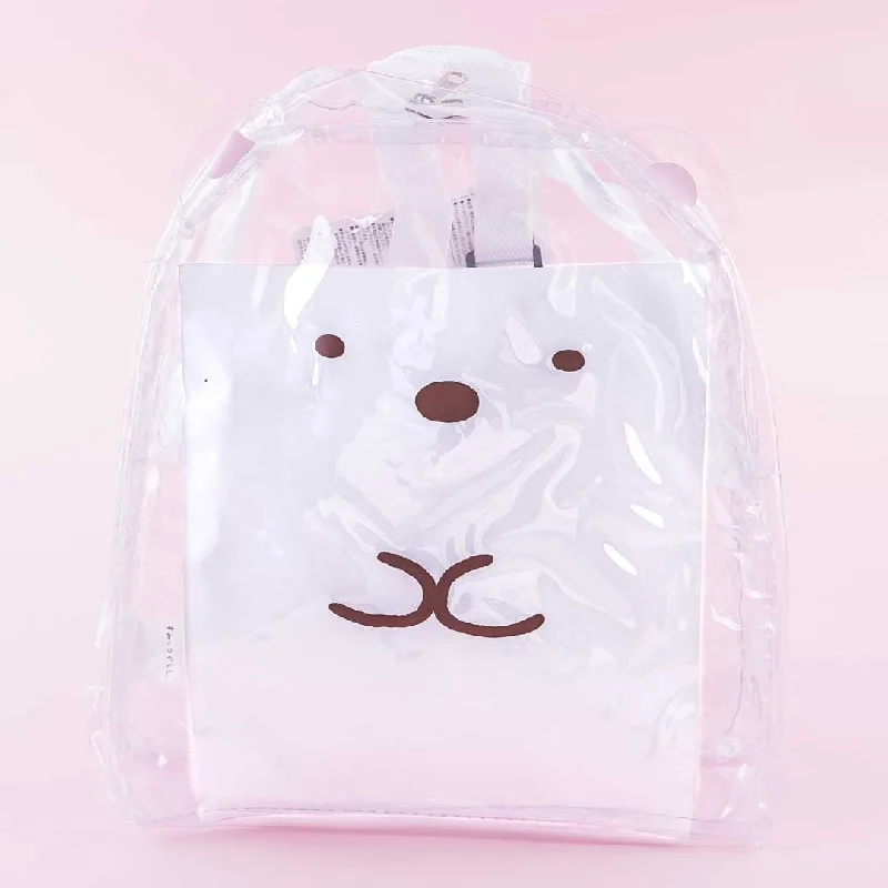 Sumikko Gurashi Transparent Backpack - Shirokuma