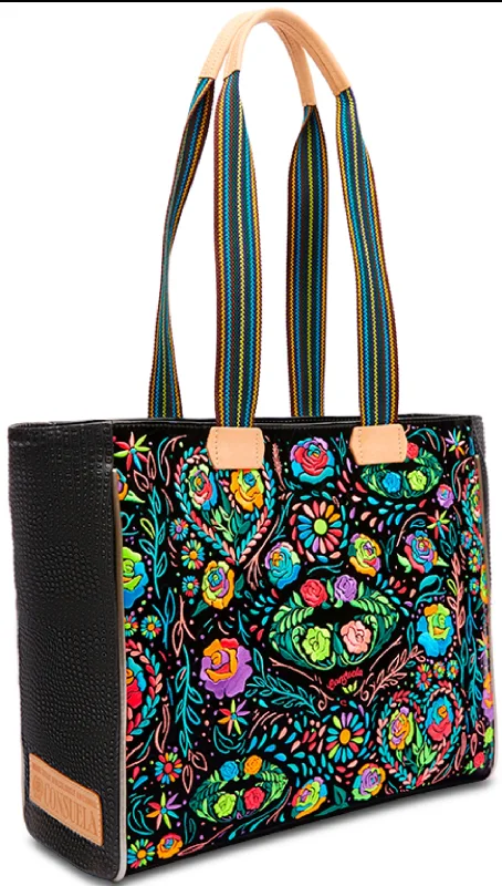 women's tote bag with animal print -CONSUELA RITA JOURNEY TOTE