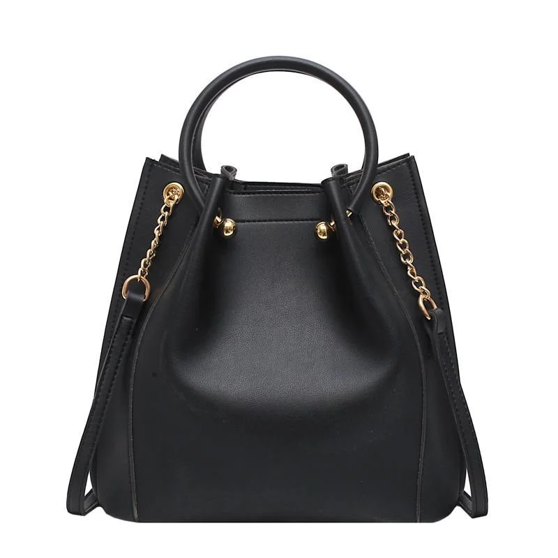 women's bucket bag with fashion-forward details -Bucket Closet