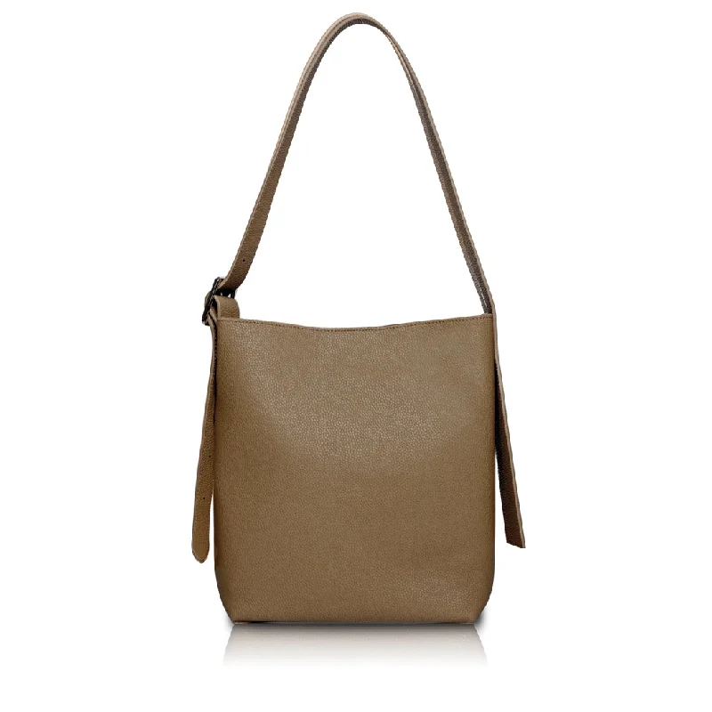 women's bucket bag for casual outings -Bunny Bucket Bag - Holland Taupe