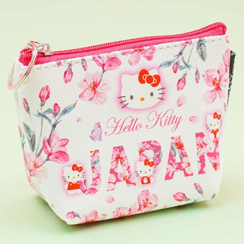 women's wallet with luxury design details -Hello Kitty x Robin Ruth Floral Coin Purse