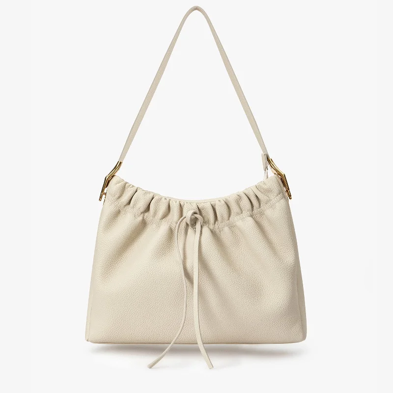 women's dumpling bag with large exterior pocket -Susan Hobo Bag