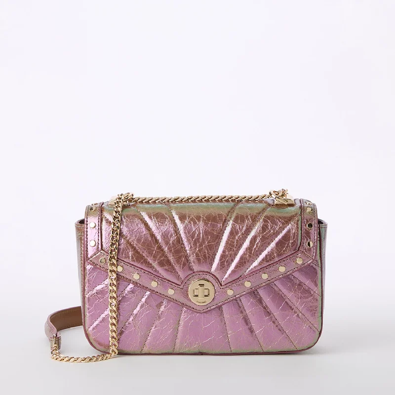 Ladies Crossbody Bag Hybrid Canvas -Rosa