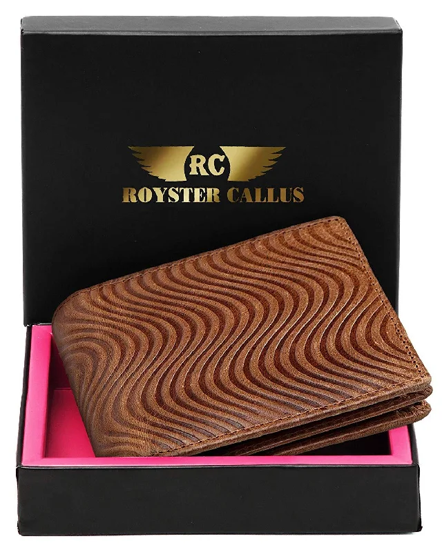 women's wallet with luxurious feel -Royster Callus Tan Men's Wallet