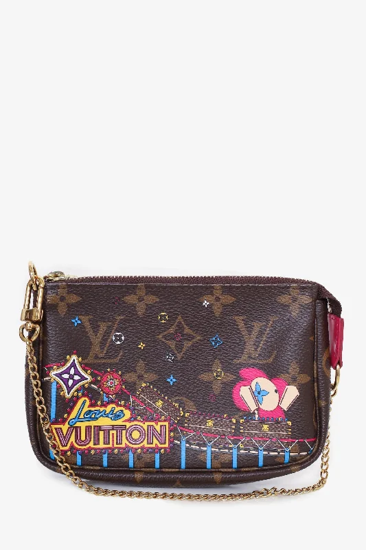 women's handbag with practical design -Louis Vuitton 2020 Monogram Christmas Animation Pochette