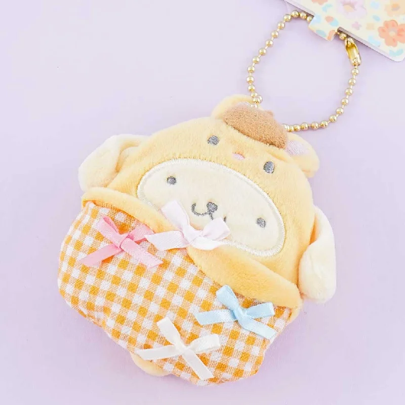 women's wallet with luxury finish -Pompompurin Easter Bunny Clasp Coin Purse