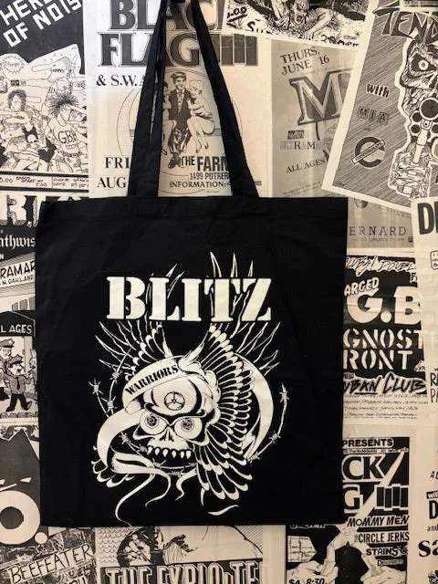 women's tote bag for chic business trips -Blitz Warriors Tote Bag