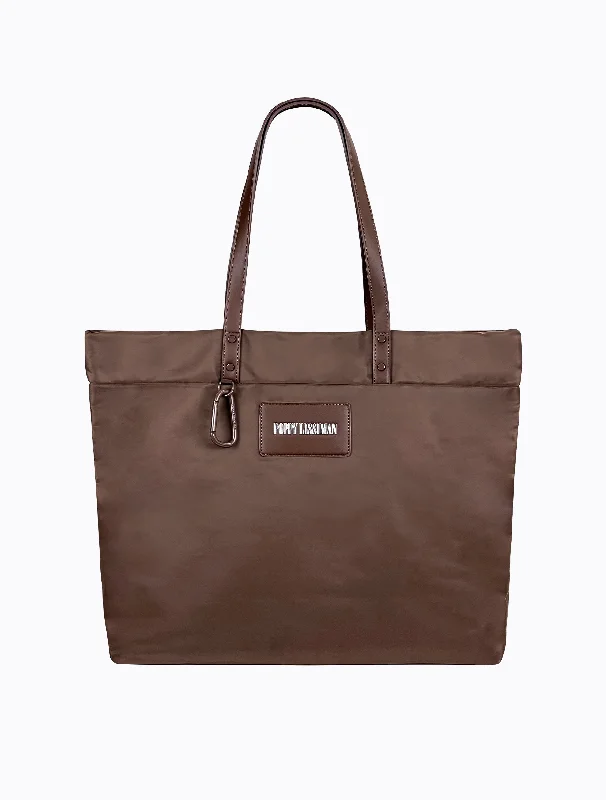 women's tote bag for smart office wear -Teeto Tote - Choc