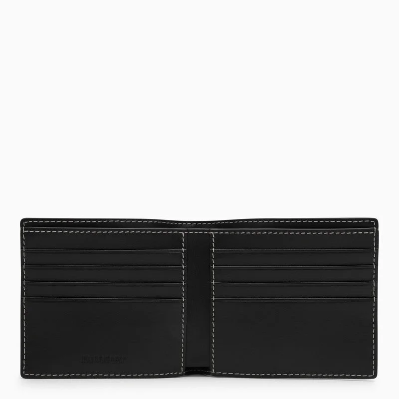 Burberry Coated Canvas Beige Wallet Men