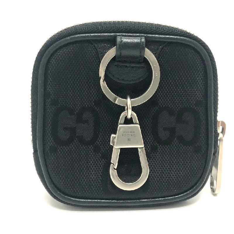 GUCCI Coin case 645060 GG canvas black GG Off the grid mens Secondhand