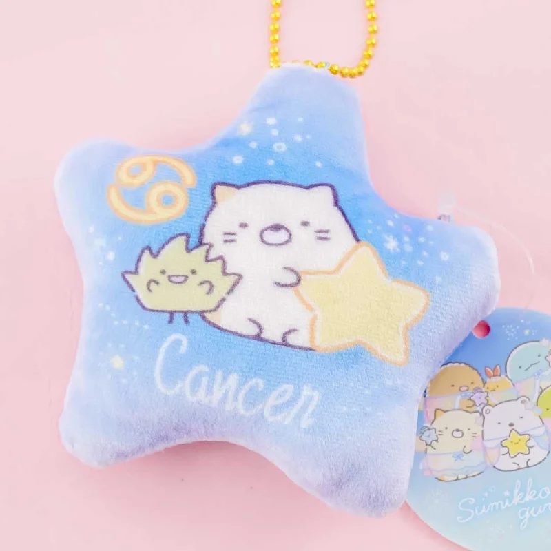 women's wallet with exterior zip pocket -Sumikko Gurashi Zodiac Sign Coin Purse - Cancer