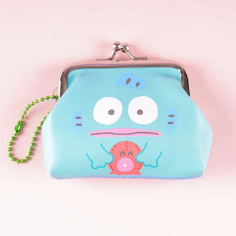 women's wallet with functional cardholder -Hangyodon Friend Hug Clasp Coin Purse