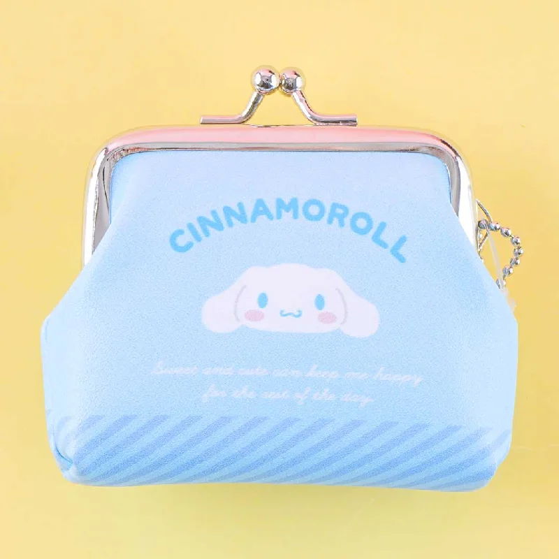 women's wallet with high-end brand -Cinnamoroll Happy Coin Purse