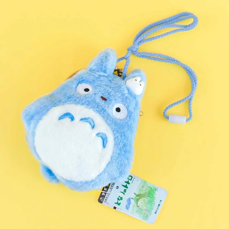 women's wallet with smooth finish -My Neighbor Totoro Long Strap Purse - Chu-Totoro