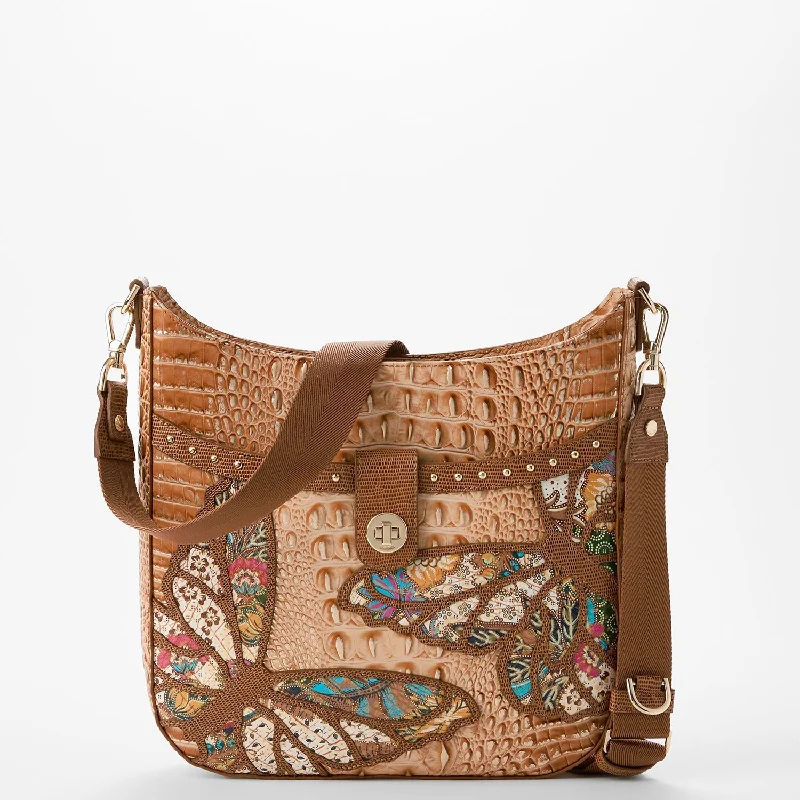 Ladies Crossbody Bag Patterned Print -Leia