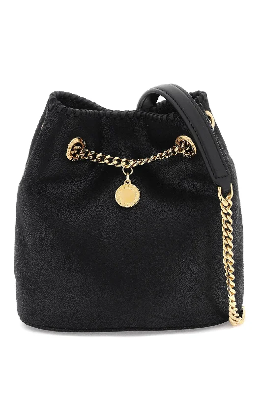 women's bucket bag with unstructured design -Stella mccartney falabella bucket bag