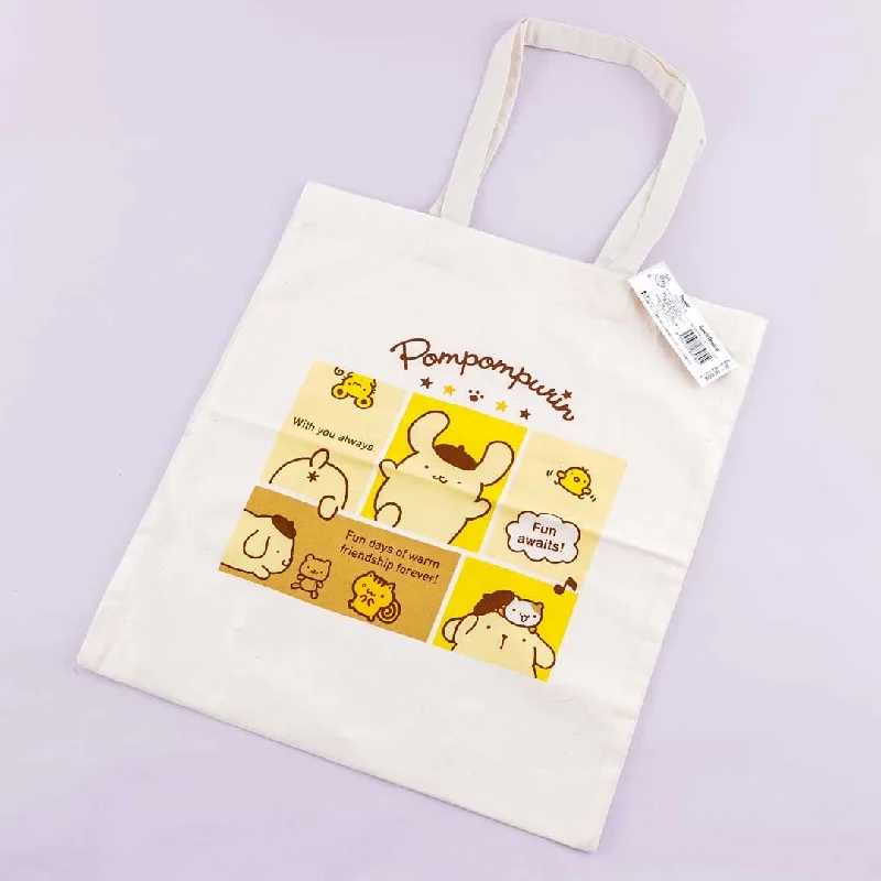 women's tote bag for both work and play -Sanrio Characters Tote Bag - Pompompurin