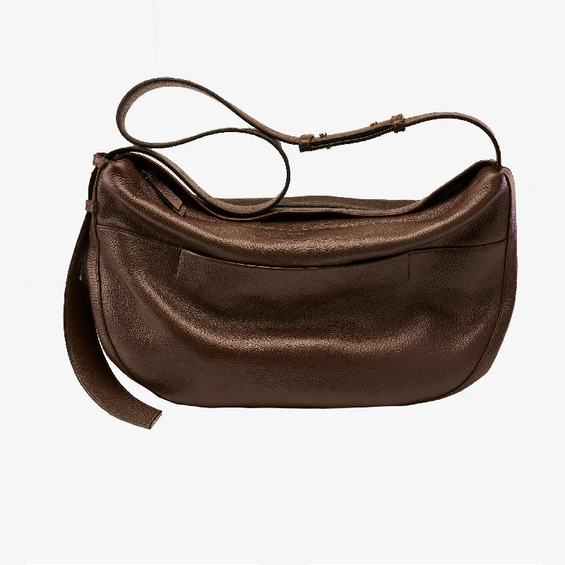 women's dumpling bag with innovative details -Ascot | Mira Large Hobo