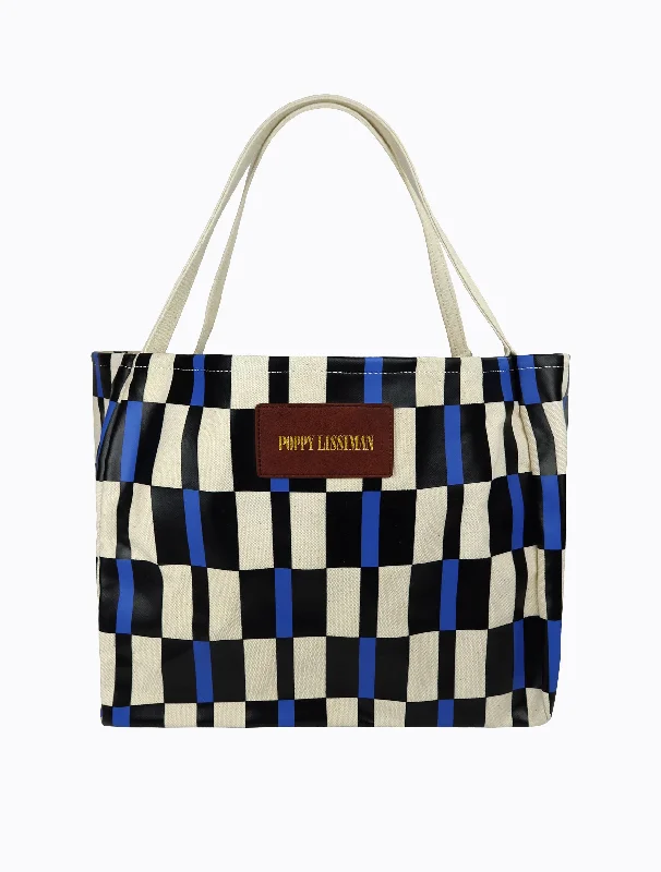 women's tote bag with versatile styling -Polanco Tote - Tiles