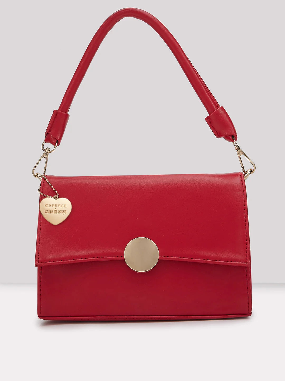 Caprese Veleriya Hobo Medium Red