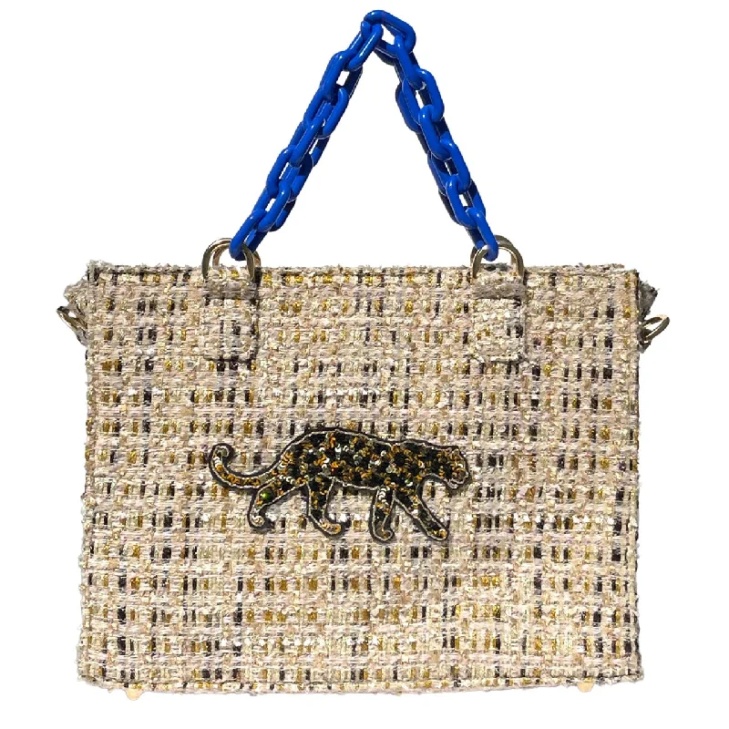 women's tote bag with sturdy handles -Cheetah Tote