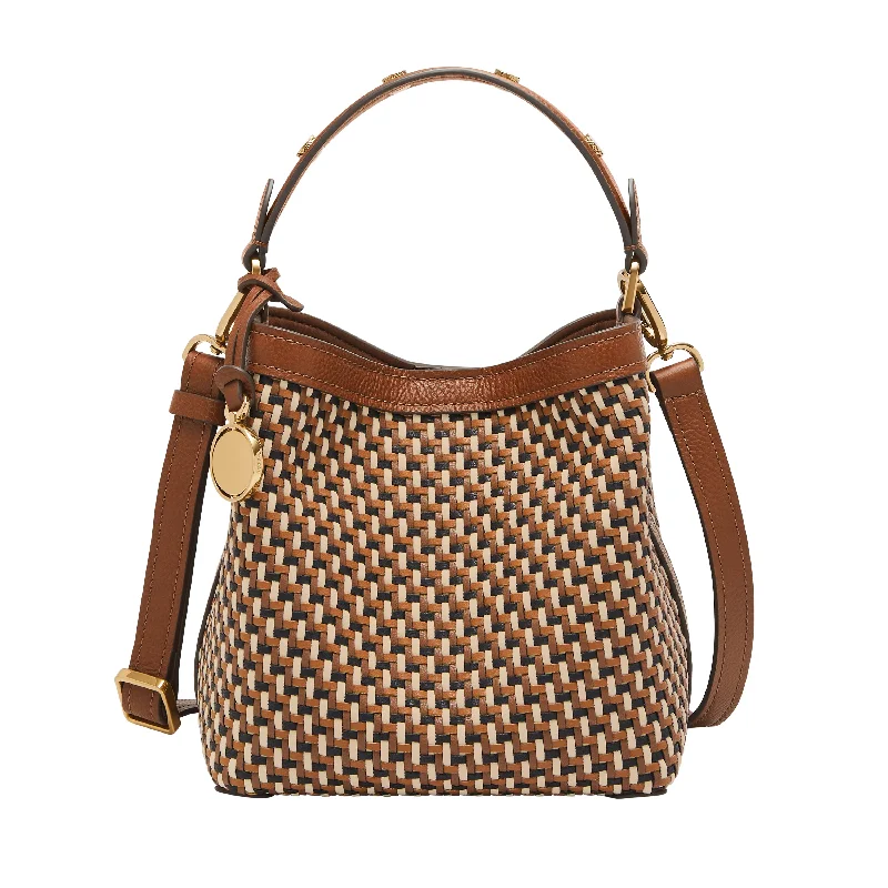 women's bucket bag with classic look -Jessie Small Bucket Crossbody