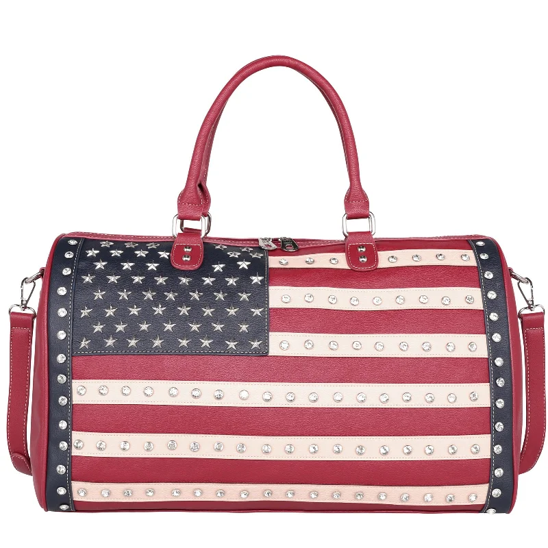 Ladies Crossbody Bag Lightweight Chic -US04-5110 American Pride Collection Weekender Bag