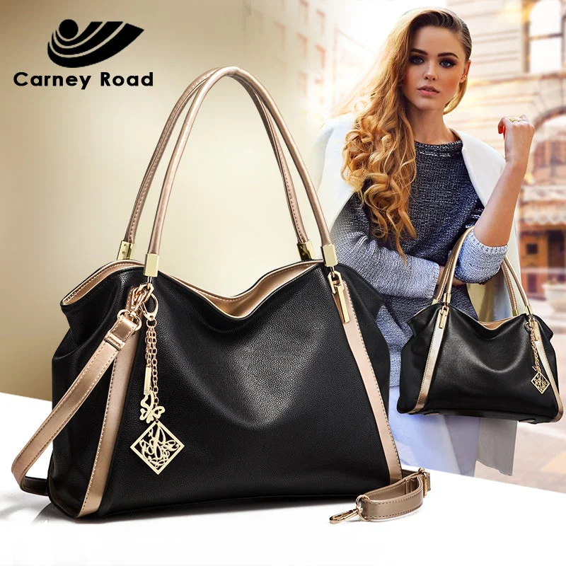 women's dumpling bag with spacious compartments -Fashion Designer Women Handbag Large Capacity Female PU Leather Bags Hobo Messenger Top-handle bags High Quality