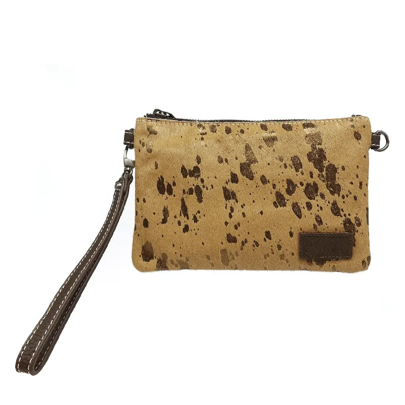 Ladies Crossbody Bag Urban Elegance -RLH-009 Montana West Hair-On Cowhide Leather Clutch/Crossbody